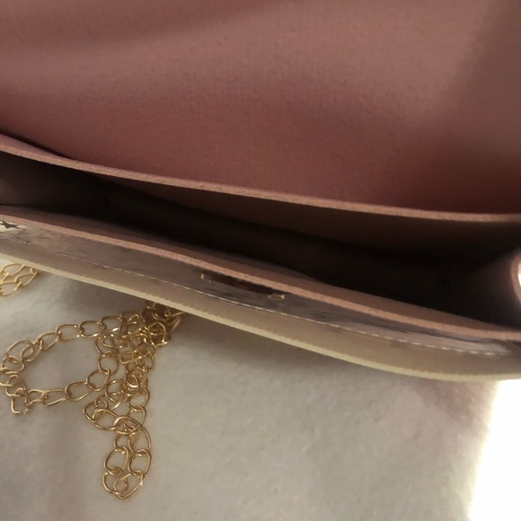 Soft pink starry mini purse - Picture 5 of 6